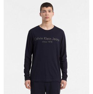 Calvin Klein pánské tmavě modré tričko Treavik